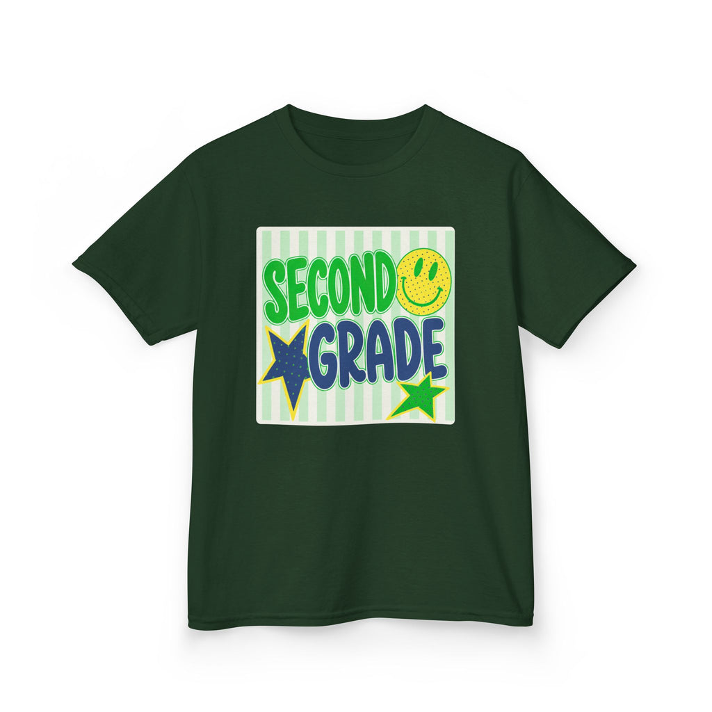 Second Grade Smiley Kids T-Shirt — Boys