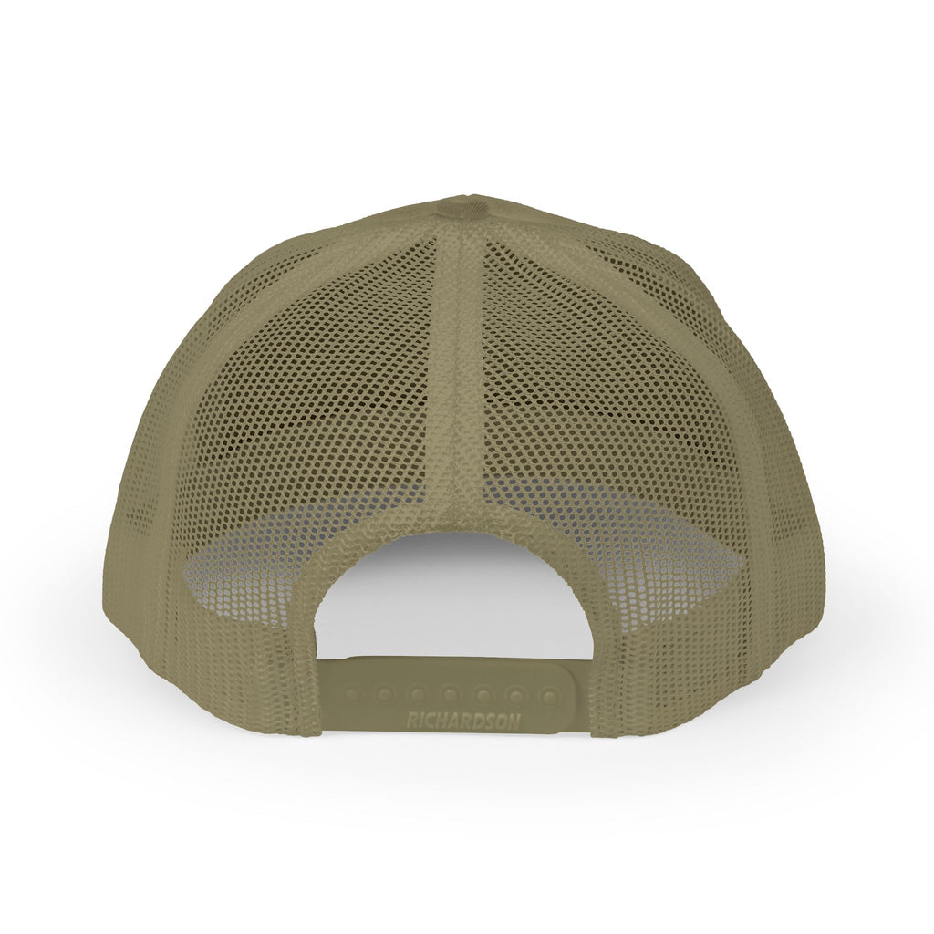 Porch Snapback Trucker Hat — Casual Mesh Baseball Cap with 'PORCH' Arch Logo