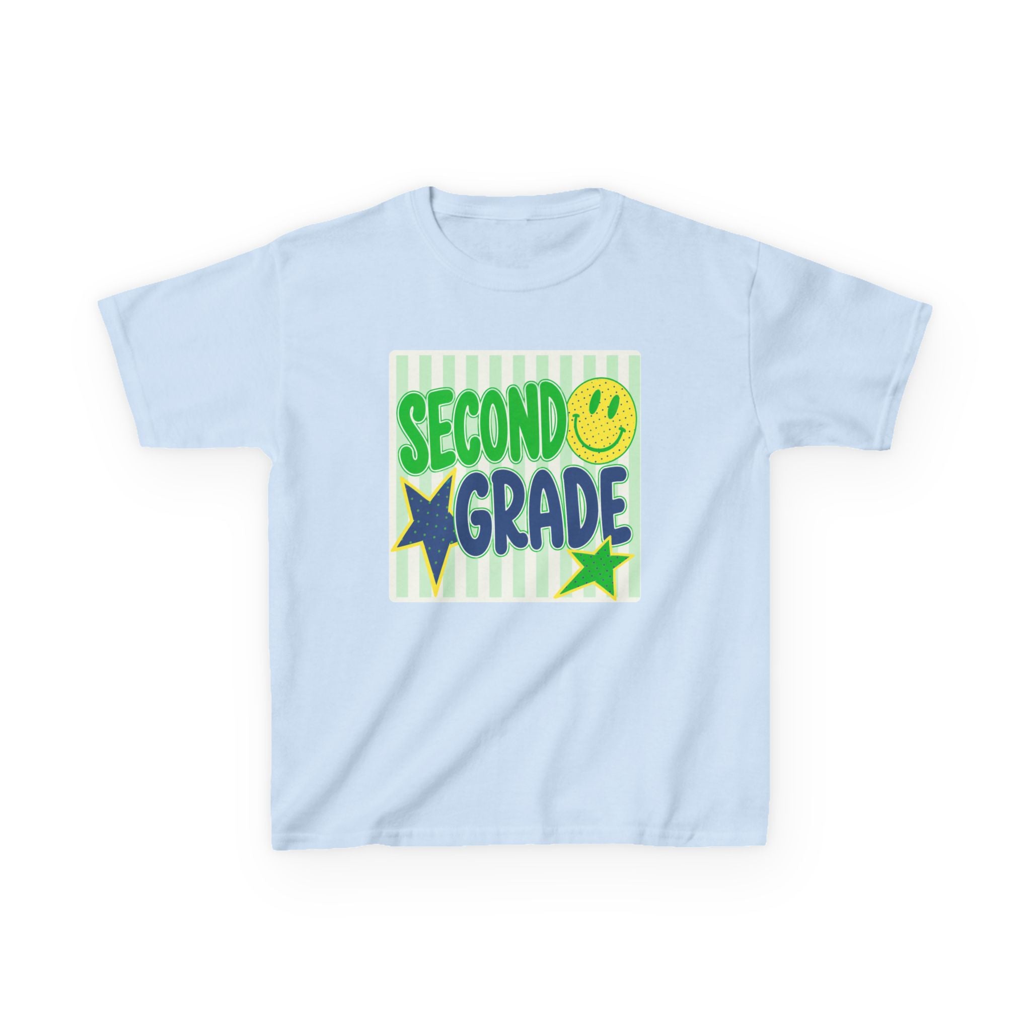 Second Grade Smiley Kids T-Shirt — Boys