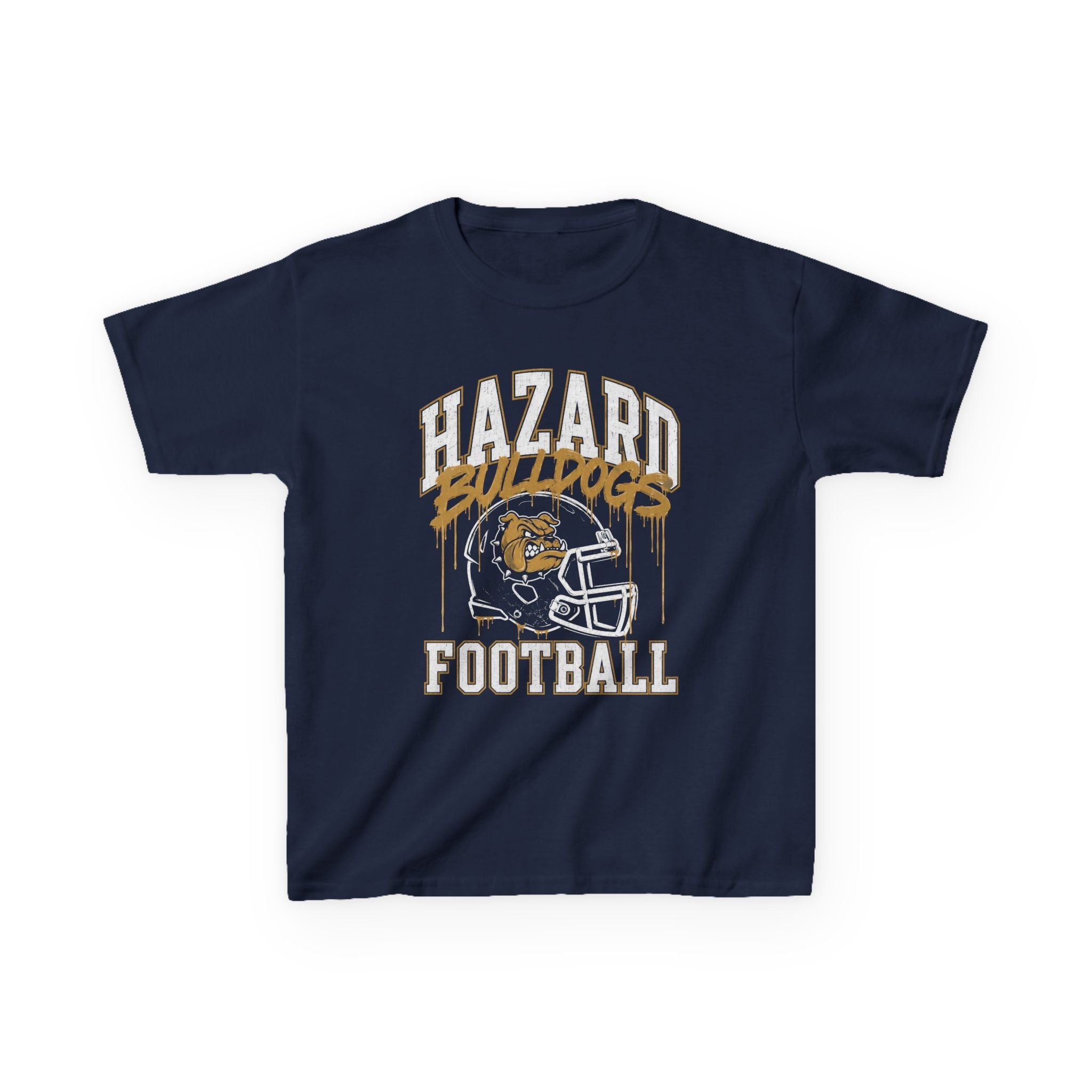 Hazard Bulldogs Football Graffiti Kids T-Shirt