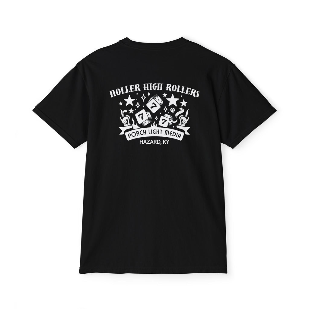 "Holler High Rollers" Pocket Tshirt