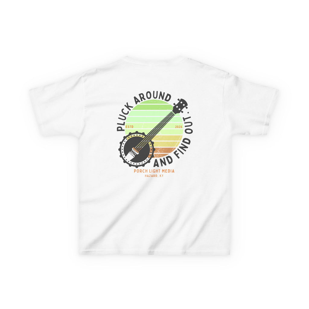 'Pluck Around and Find Out' Kids Tshirt