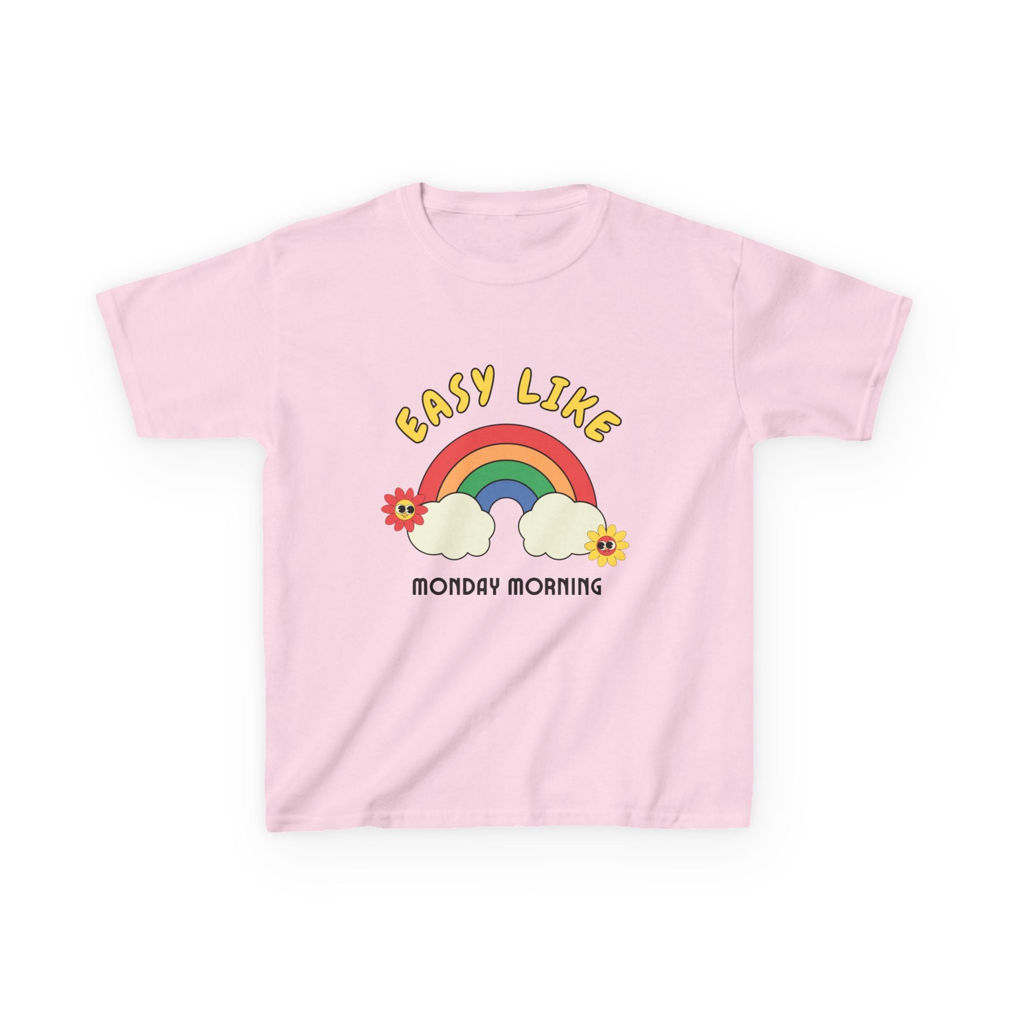 "Easy Like Monday Morning" Rainbow Tee