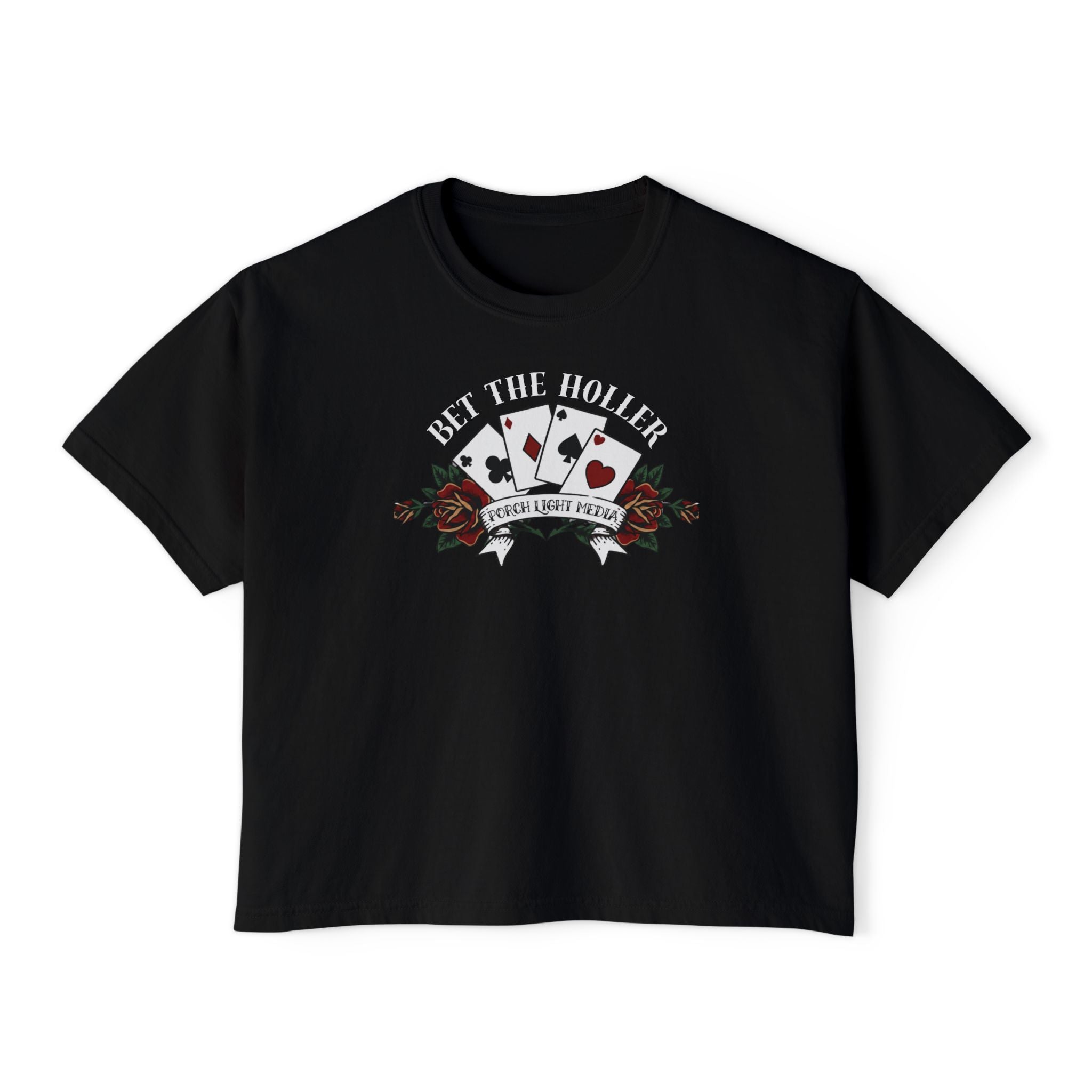 Bet the Holler — Women's Boxy Graphic Tee