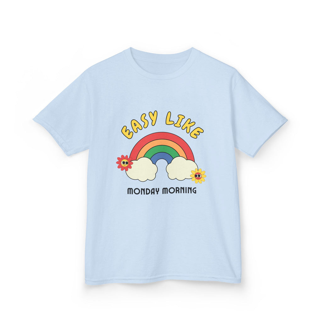 "Easy Like Monday Morning" Rainbow Tee