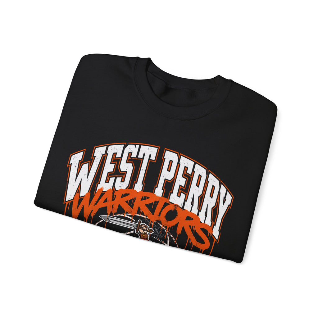 West Perry Basketball Graffiti Crewneck