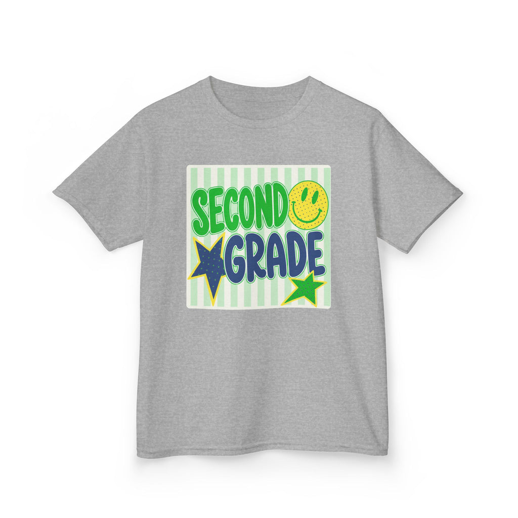 Second Grade Smiley Kids T-Shirt — Boys
