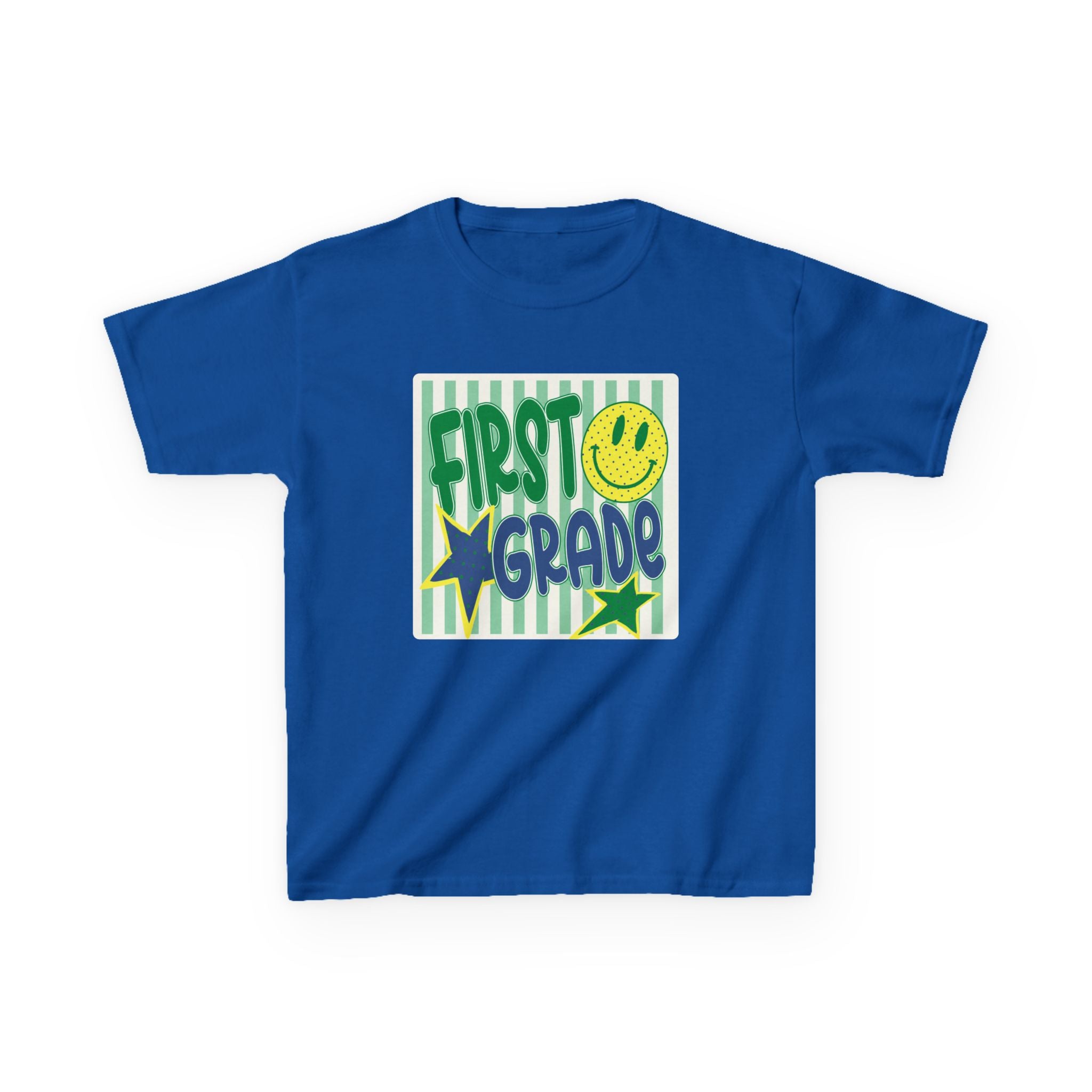 First Grade Smiley Kids T-Shirt -- Boys