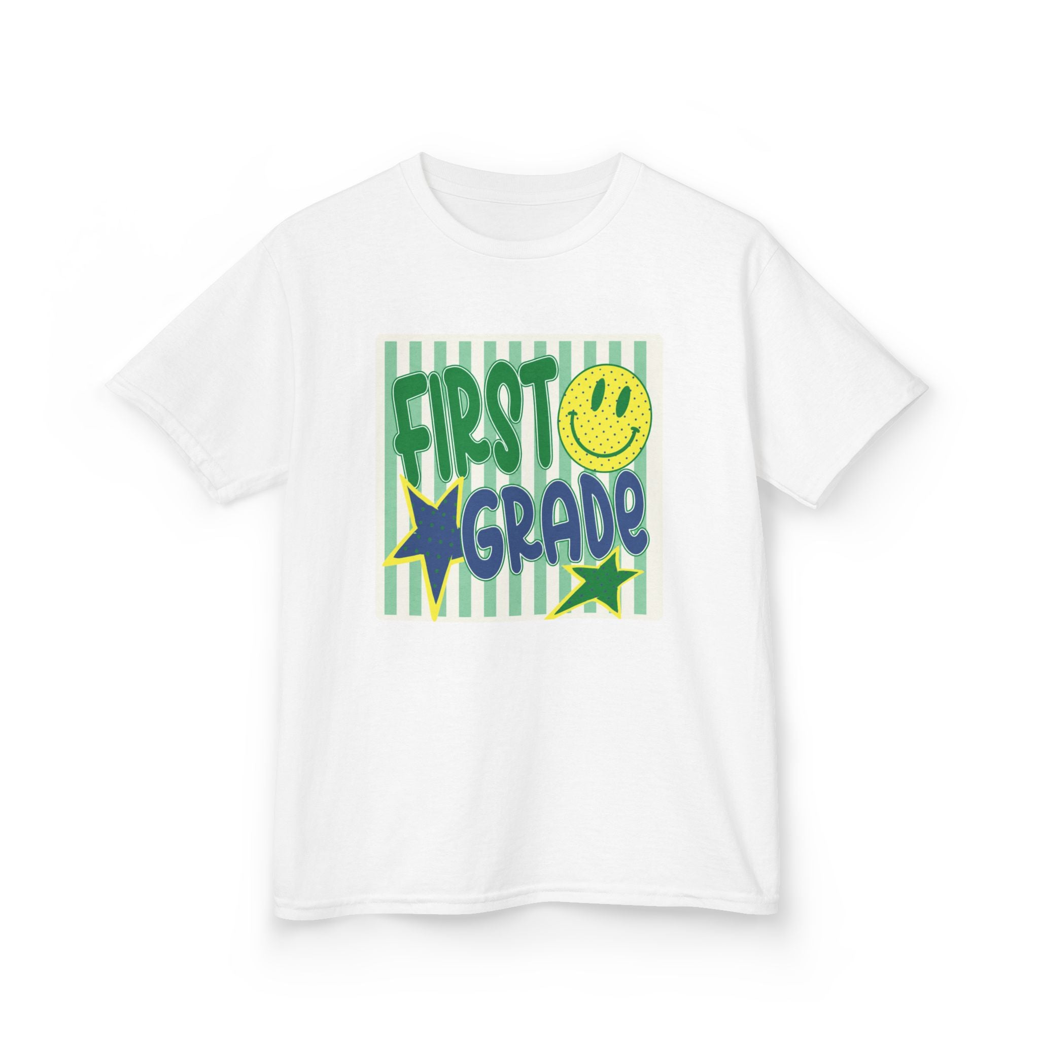 First Grade Smiley Kids T-Shirt -- Boys