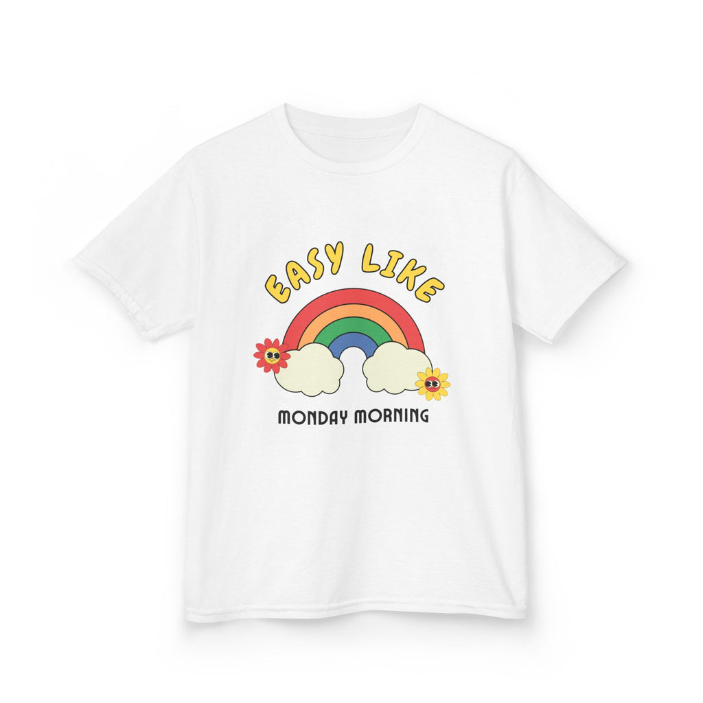 "Easy Like Monday Morning" Rainbow Tee