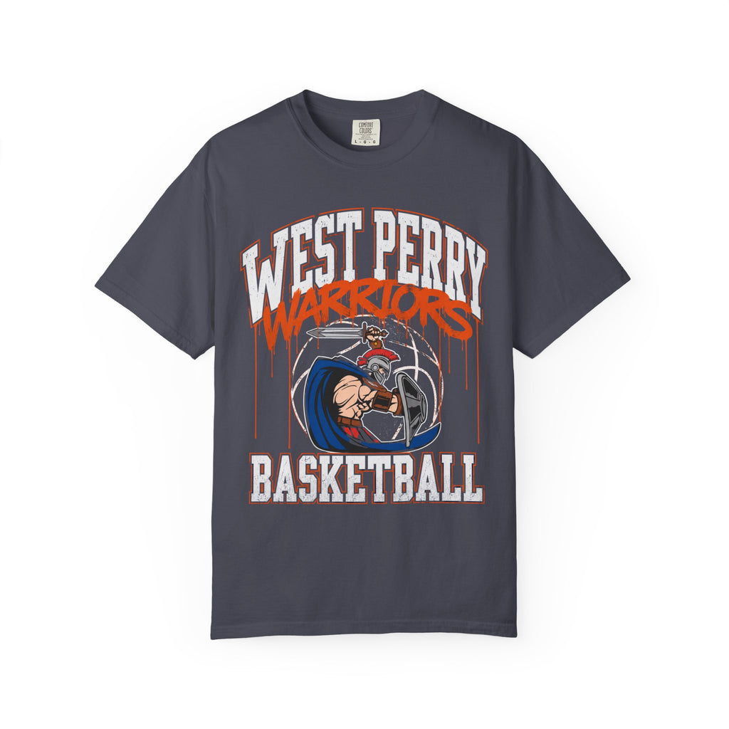 West Perry Warriors Basketball Graffiti T-Shirt
