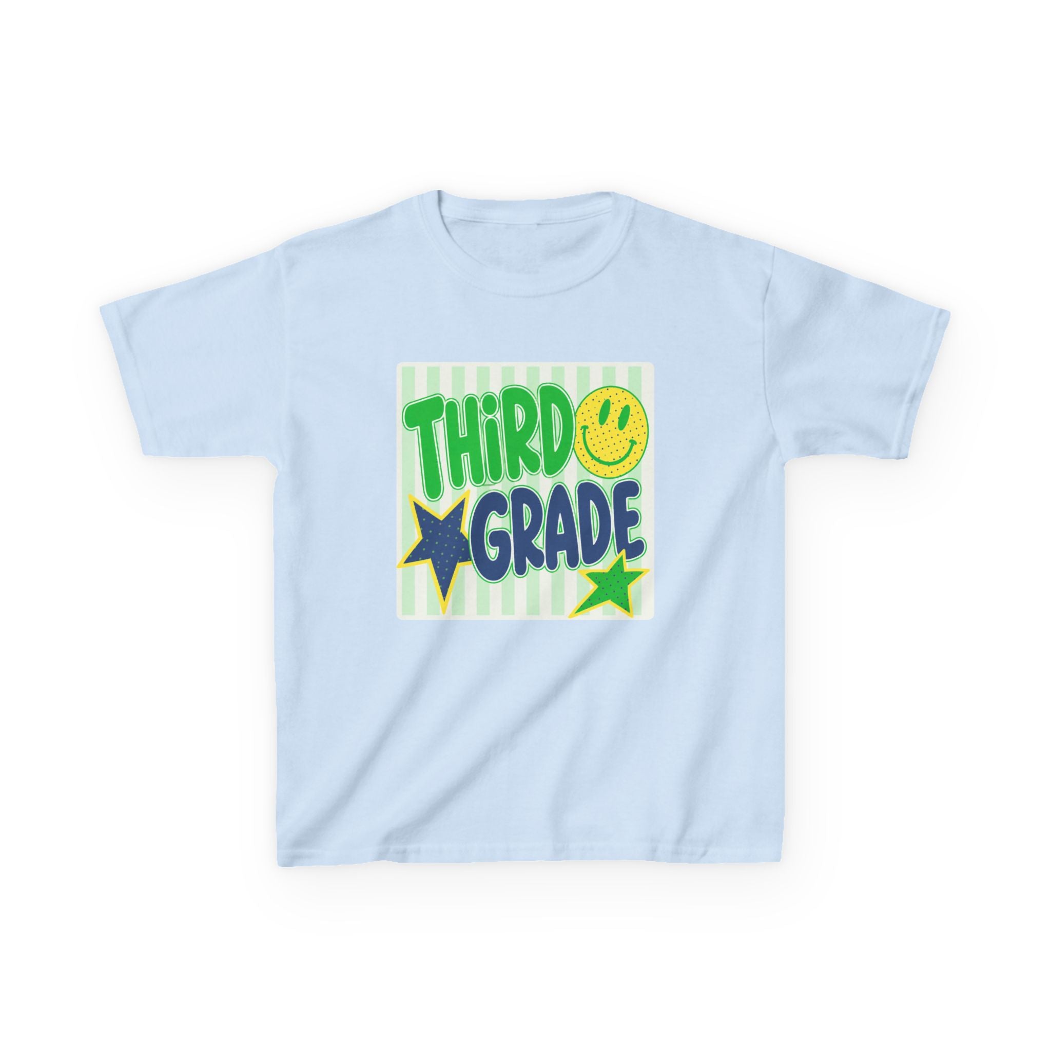 Third Grade Smiley Kids T-Shirt — Boys