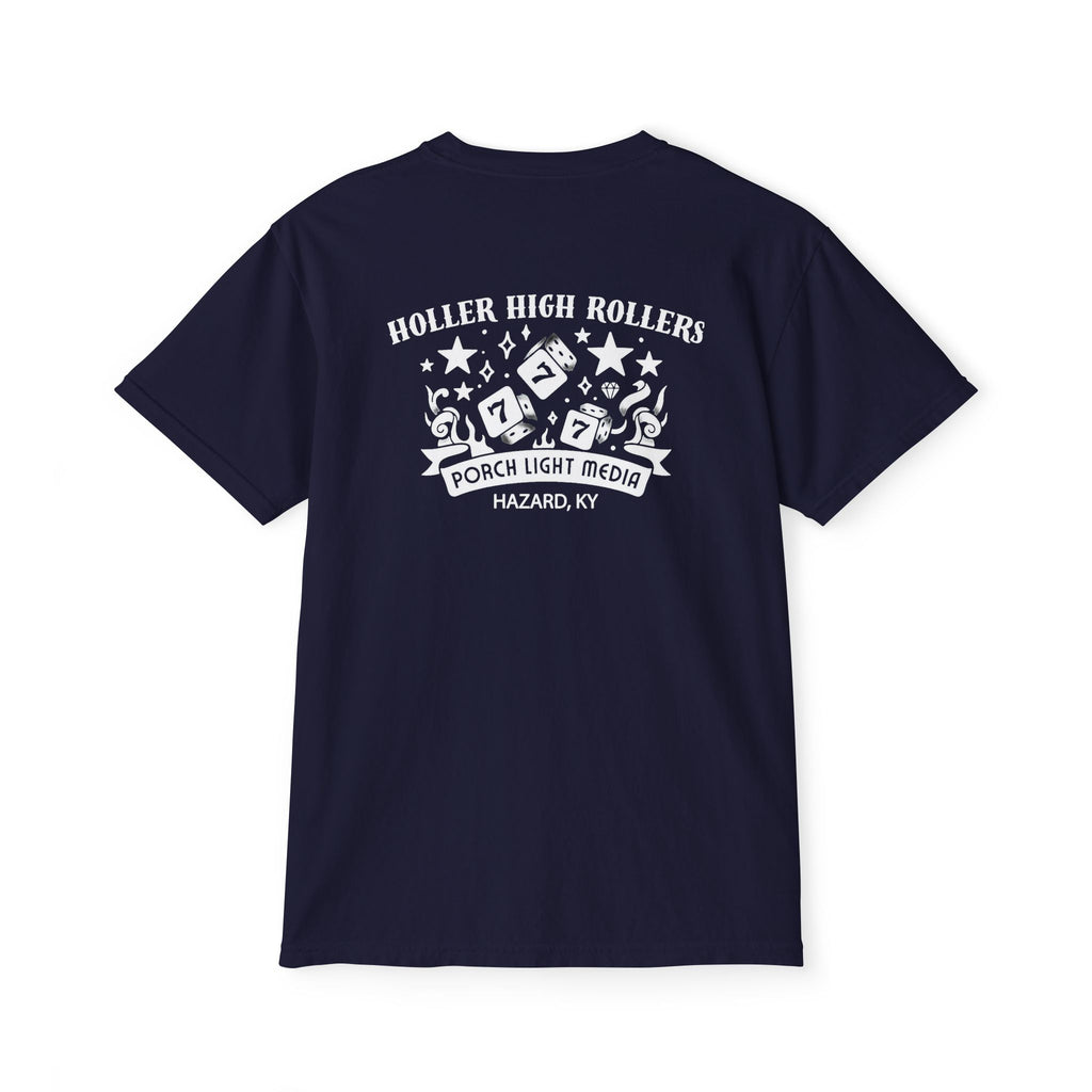 "Holler High Rollers" Pocket Tshirt