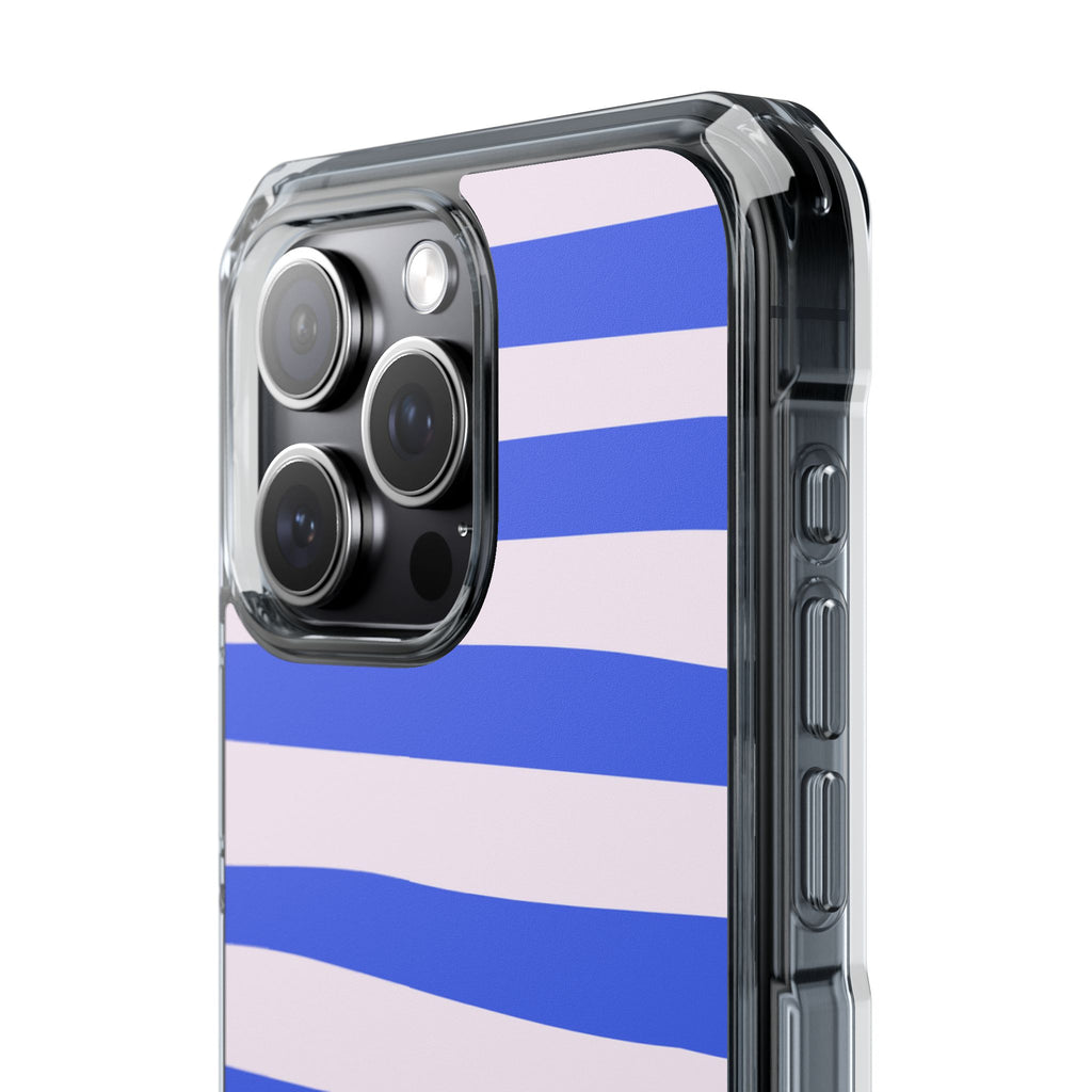 "it's these damn phones" Clear Magnetic Phone Case