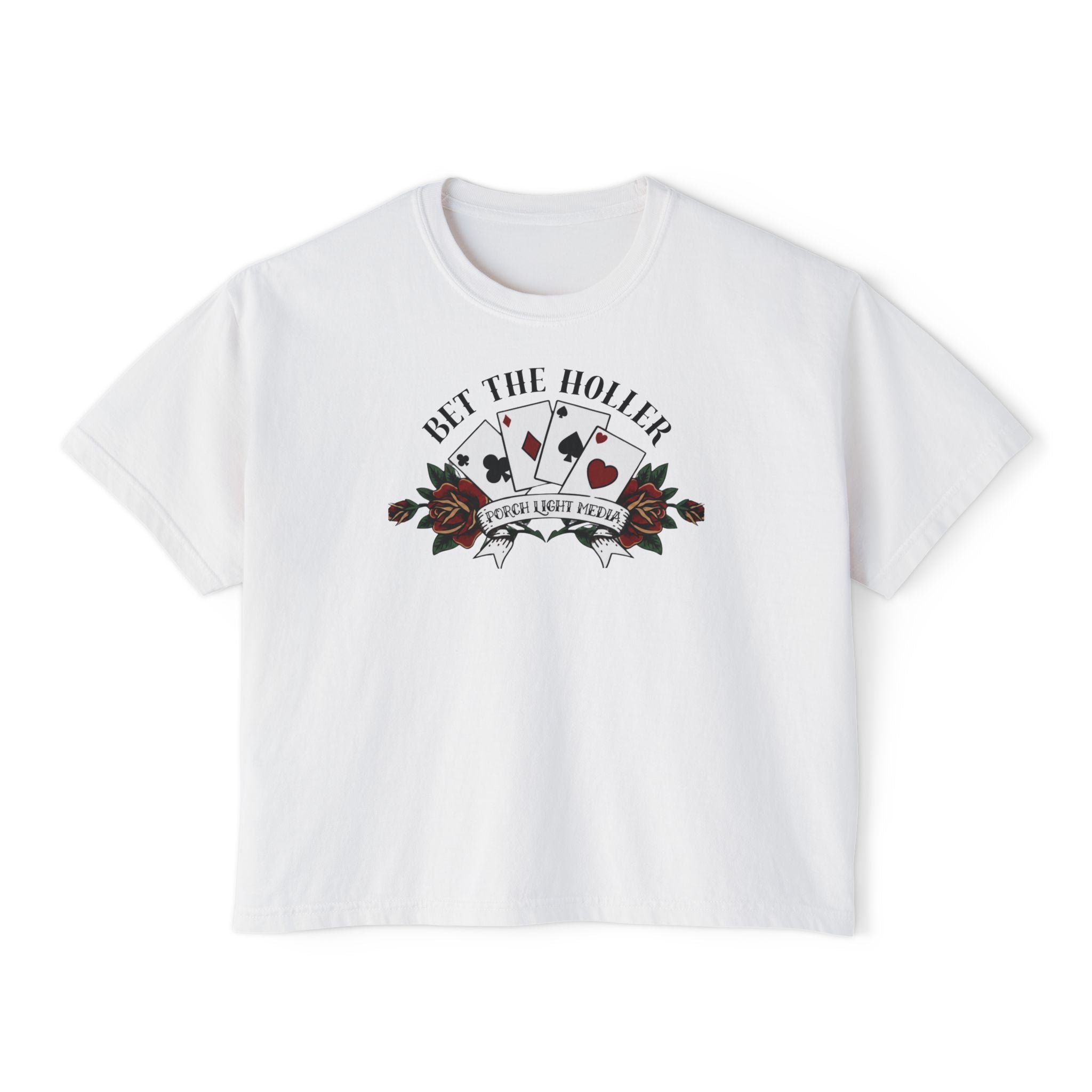 Bet the Holler — Women's Boxy Graphic Tee