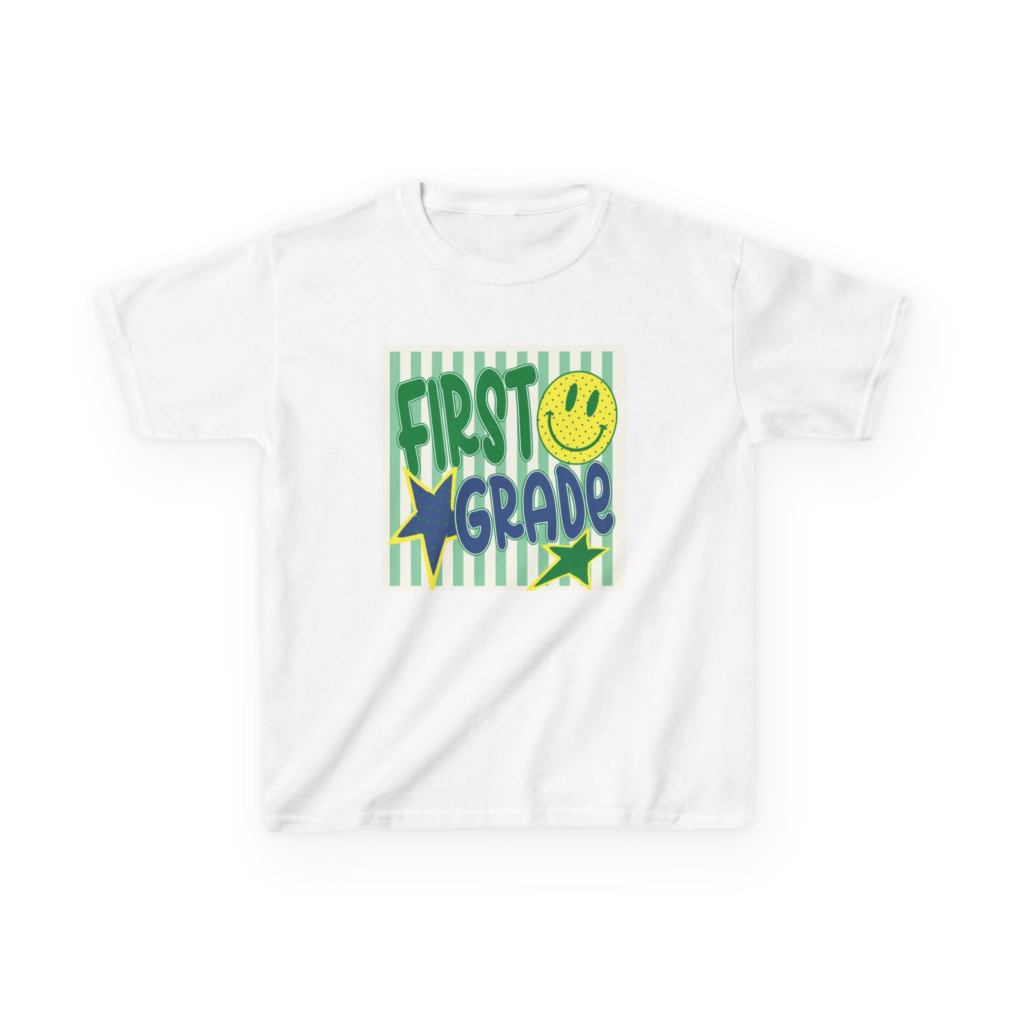 First Grade Smiley Kids T-Shirt -- Boys