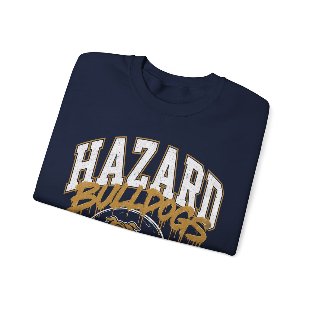 Hazard Bulldogs Football Graffiti Crewneck