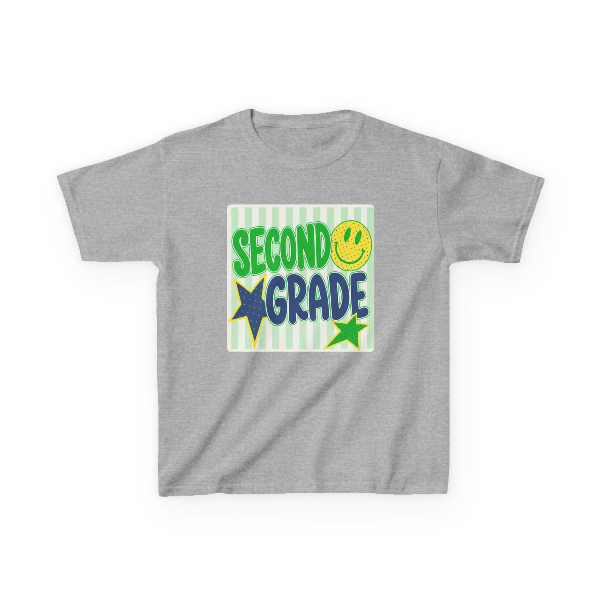 Second Grade Smiley Kids T-Shirt — Boys