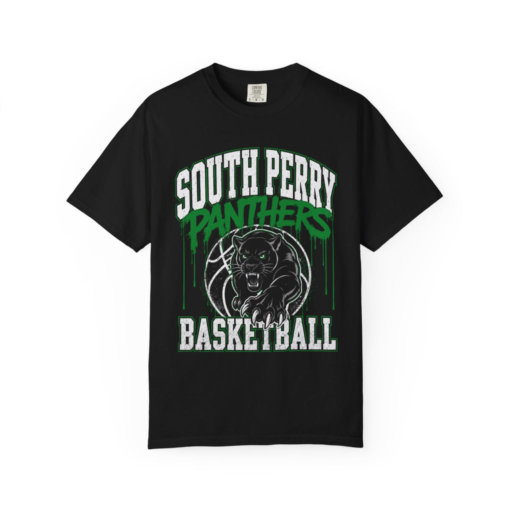 South Perry Panthers Basketball Graffiti T-Shirt