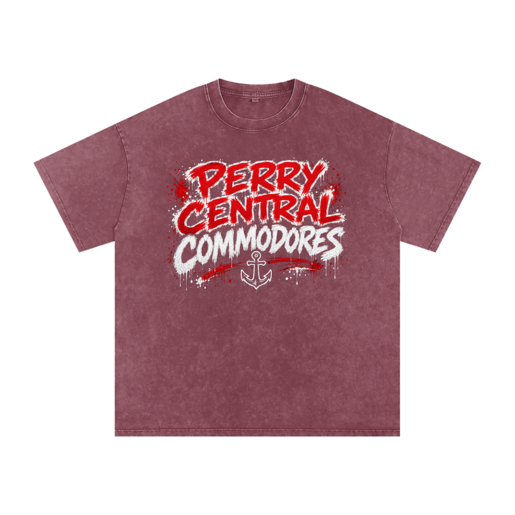 PC Heavyweight Snow Washed Oversized Tee