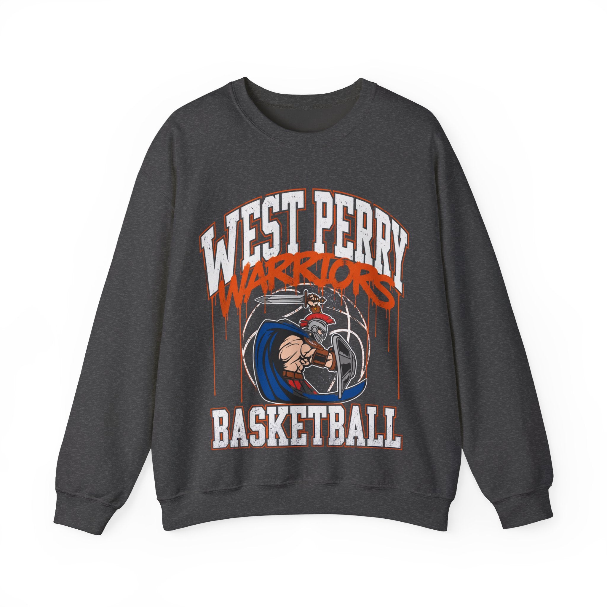 West Perry Basketball Graffiti Crewneck