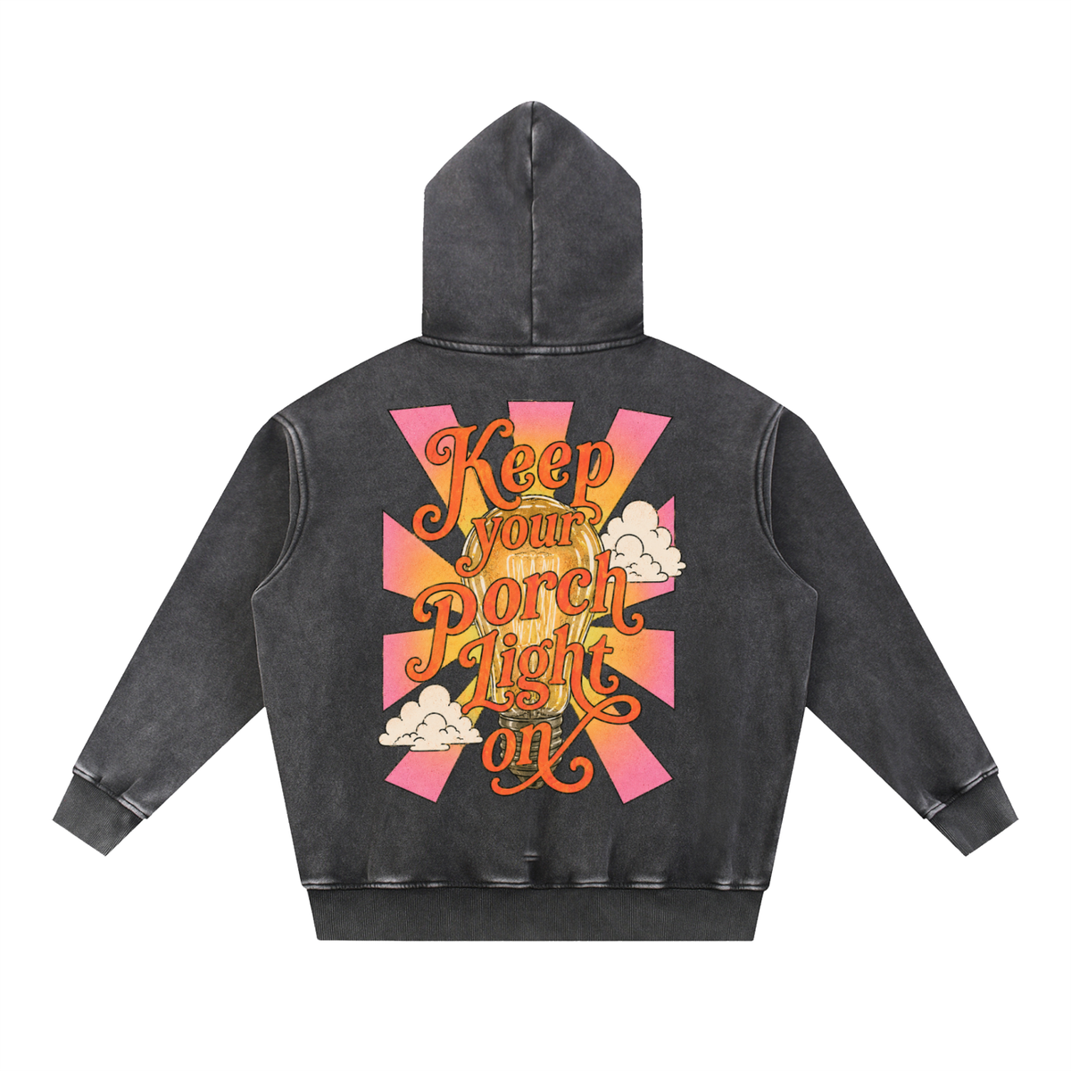 keep your porch light on - hoodie