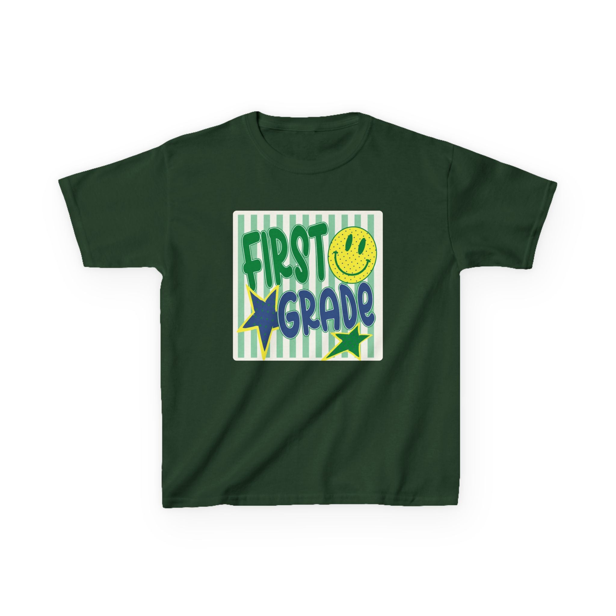 First Grade Smiley Kids T-Shirt -- Boys