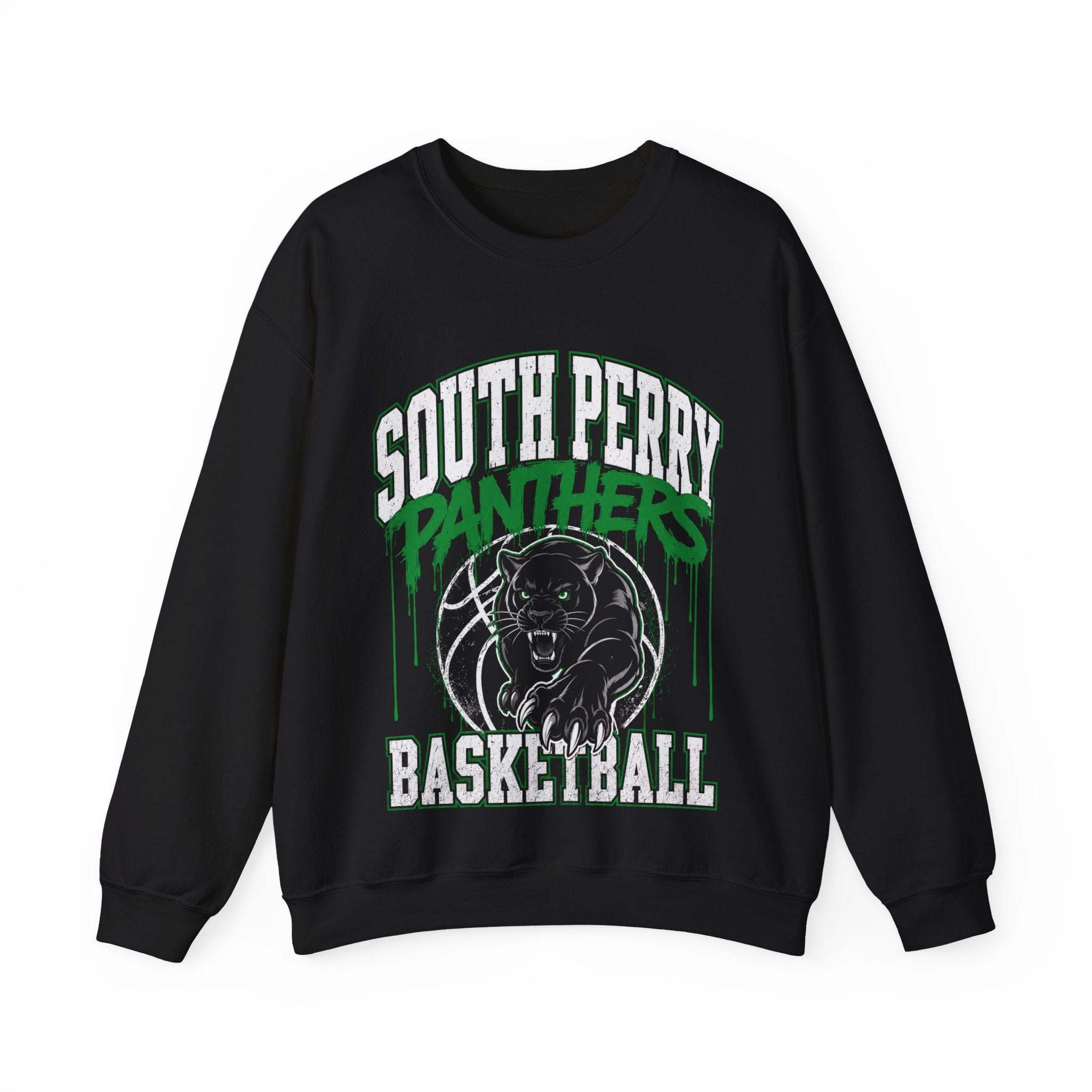 South Perry Basketball Graffiti Crewneck
