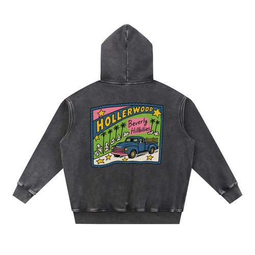 "hollerwood" hoodie