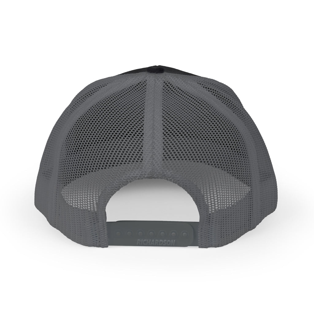 Porch Snapback Trucker Hat — Casual Mesh Baseball Cap with 'PORCH' Arch Logo