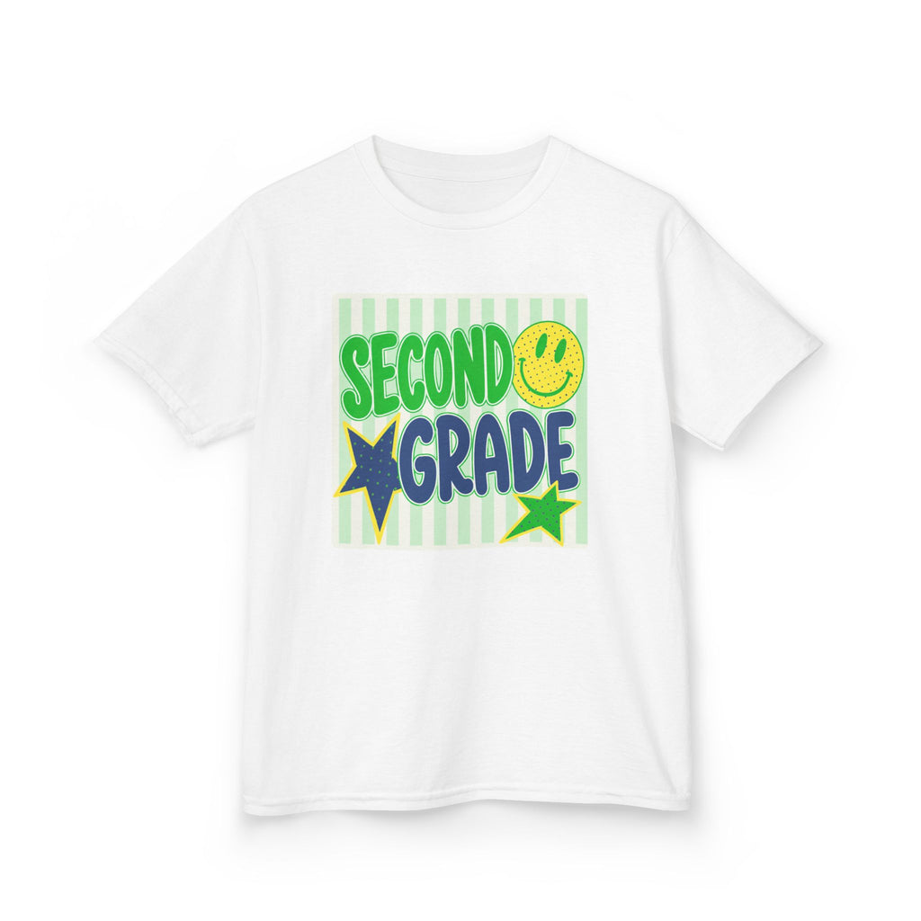 Second Grade Smiley Kids T-Shirt — Boys