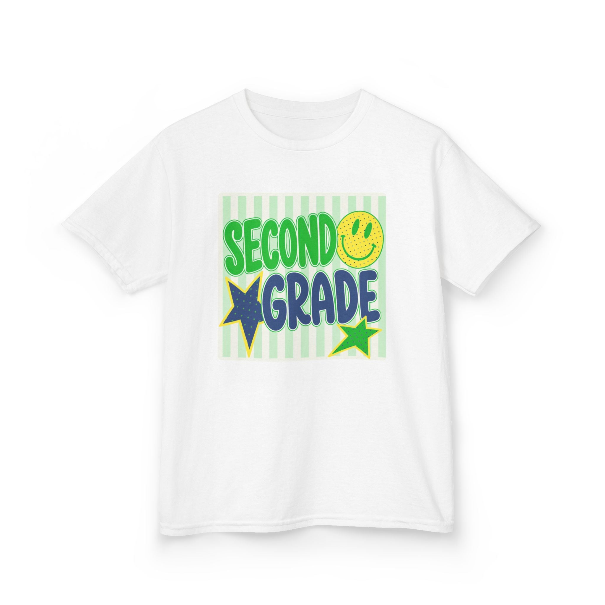 Second Grade Smiley Kids T-Shirt — Boys