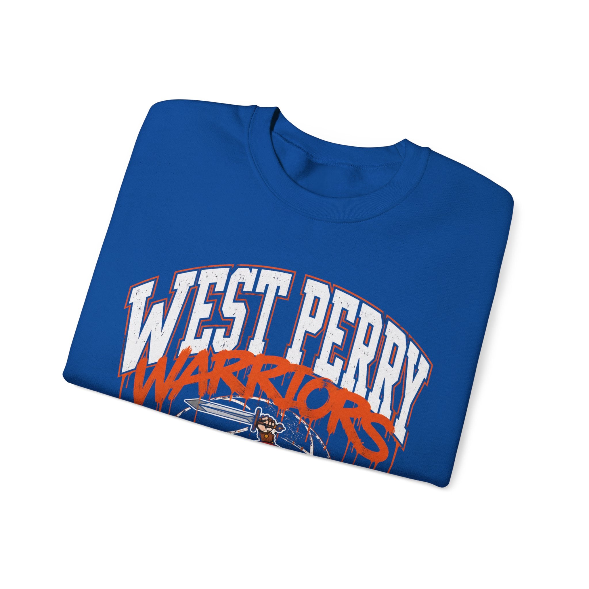 West Perry Basketball Graffiti Crewneck