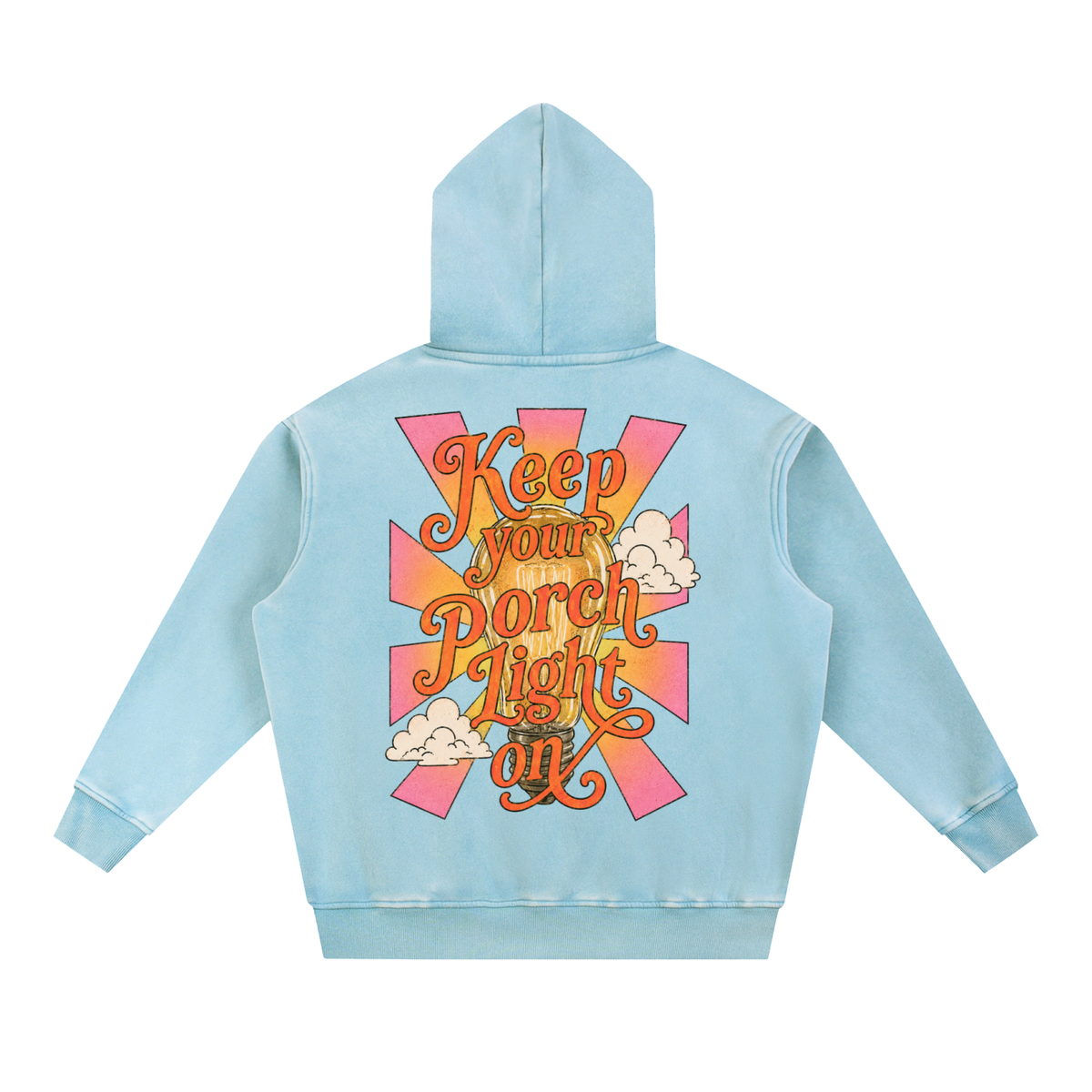 keep your porch light on - hoodie