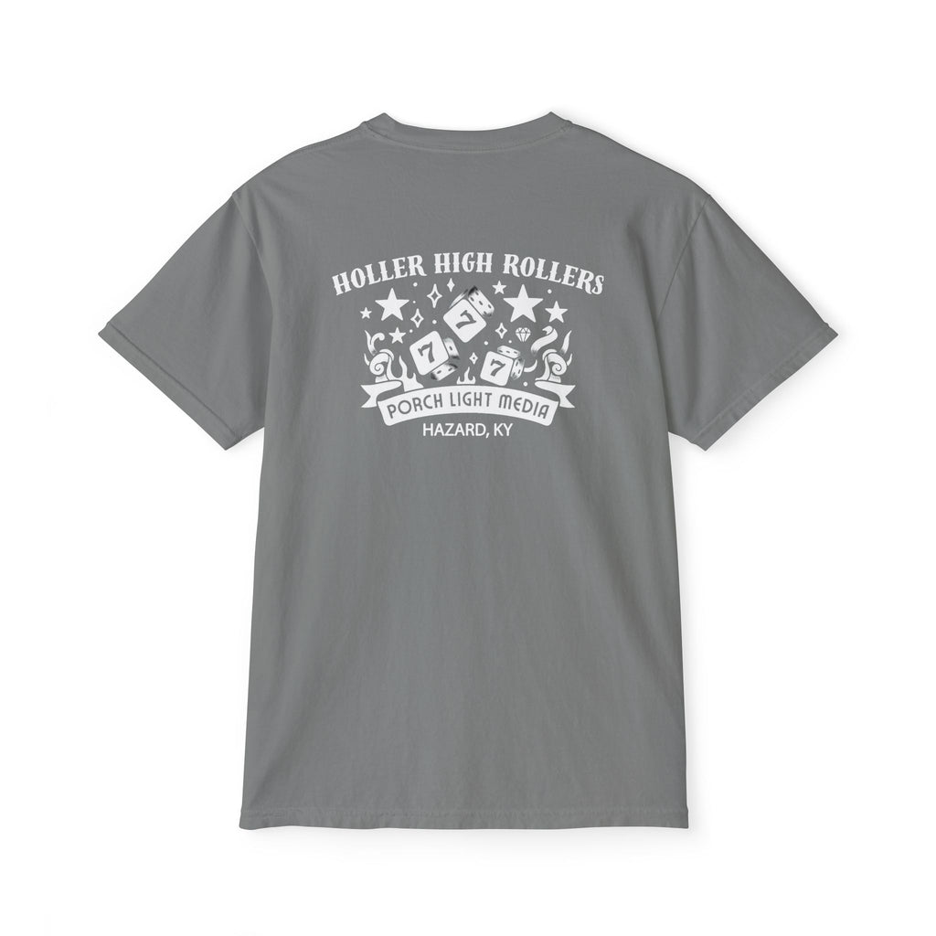 "Holler High Rollers" Pocket Tshirt
