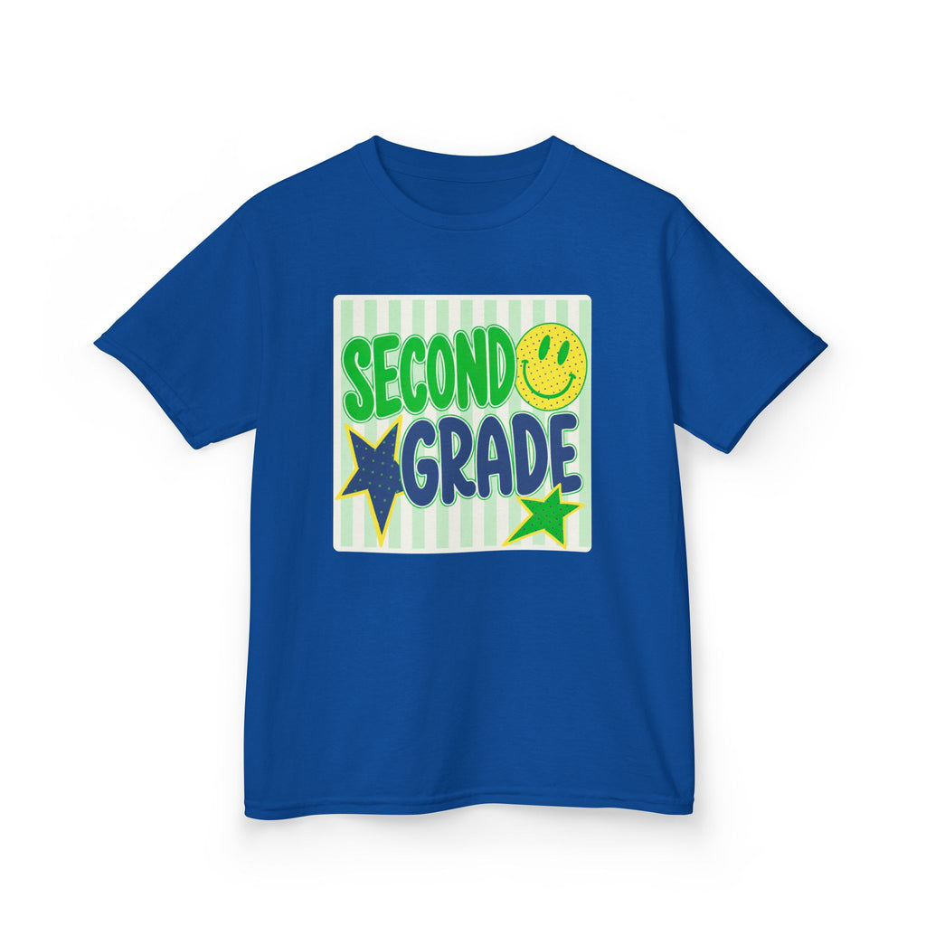 Second Grade Smiley Kids T-Shirt — Boys