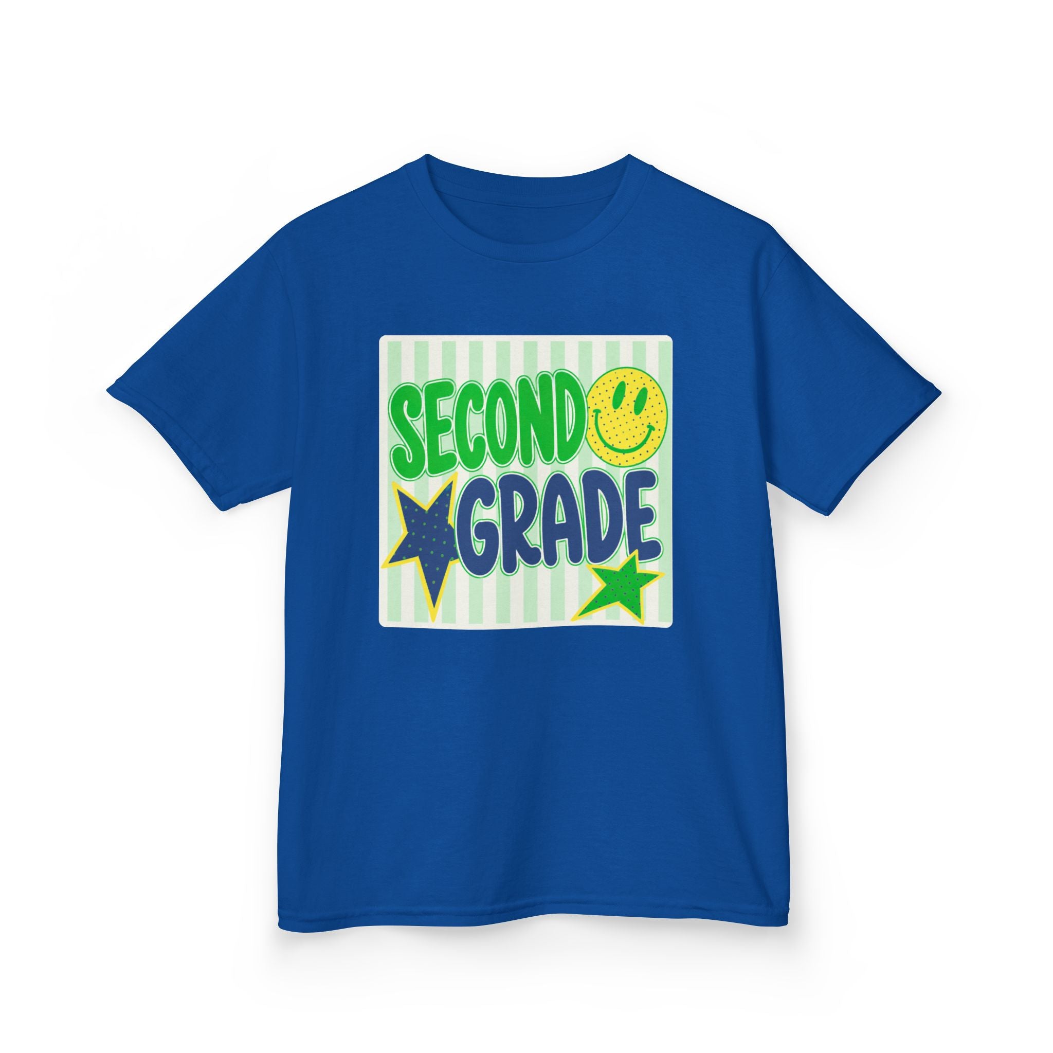 Second Grade Smiley Kids T-Shirt — Boys