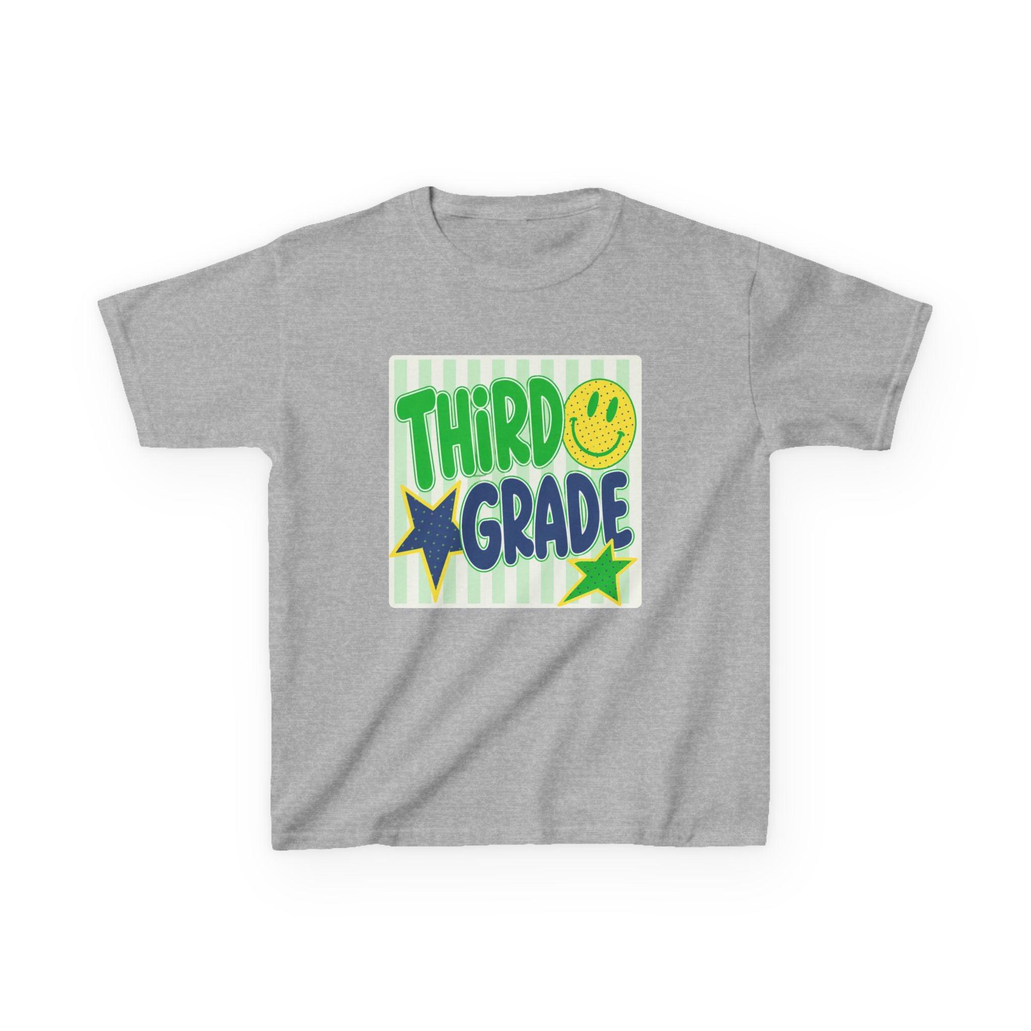 Third Grade Smiley Kids T-Shirt — Boys