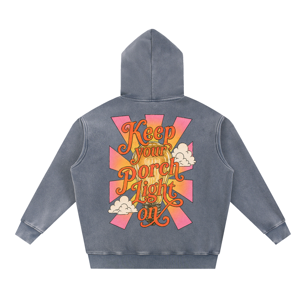 keep your porch light on - hoodie