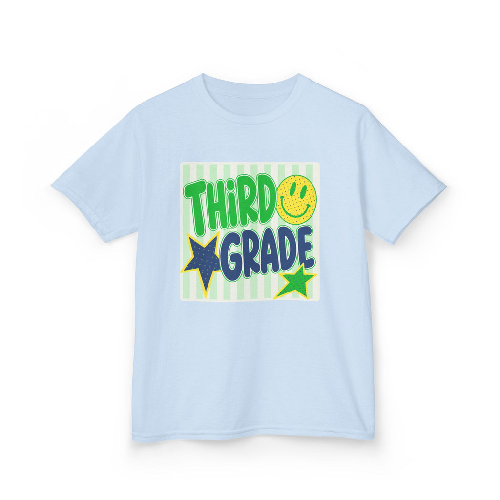 Third Grade Smiley Kids T-Shirt — Boys