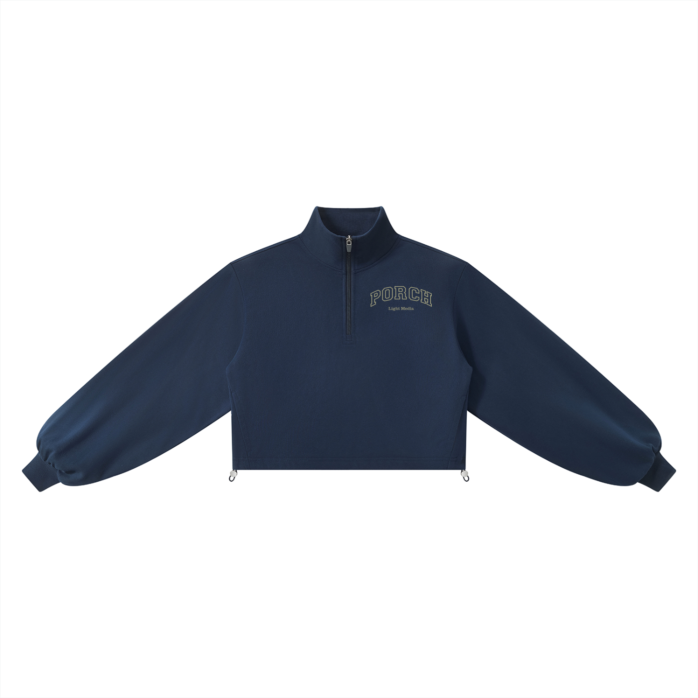 Porch Mockneck Quarter-Zip Sweatshirt - Sage