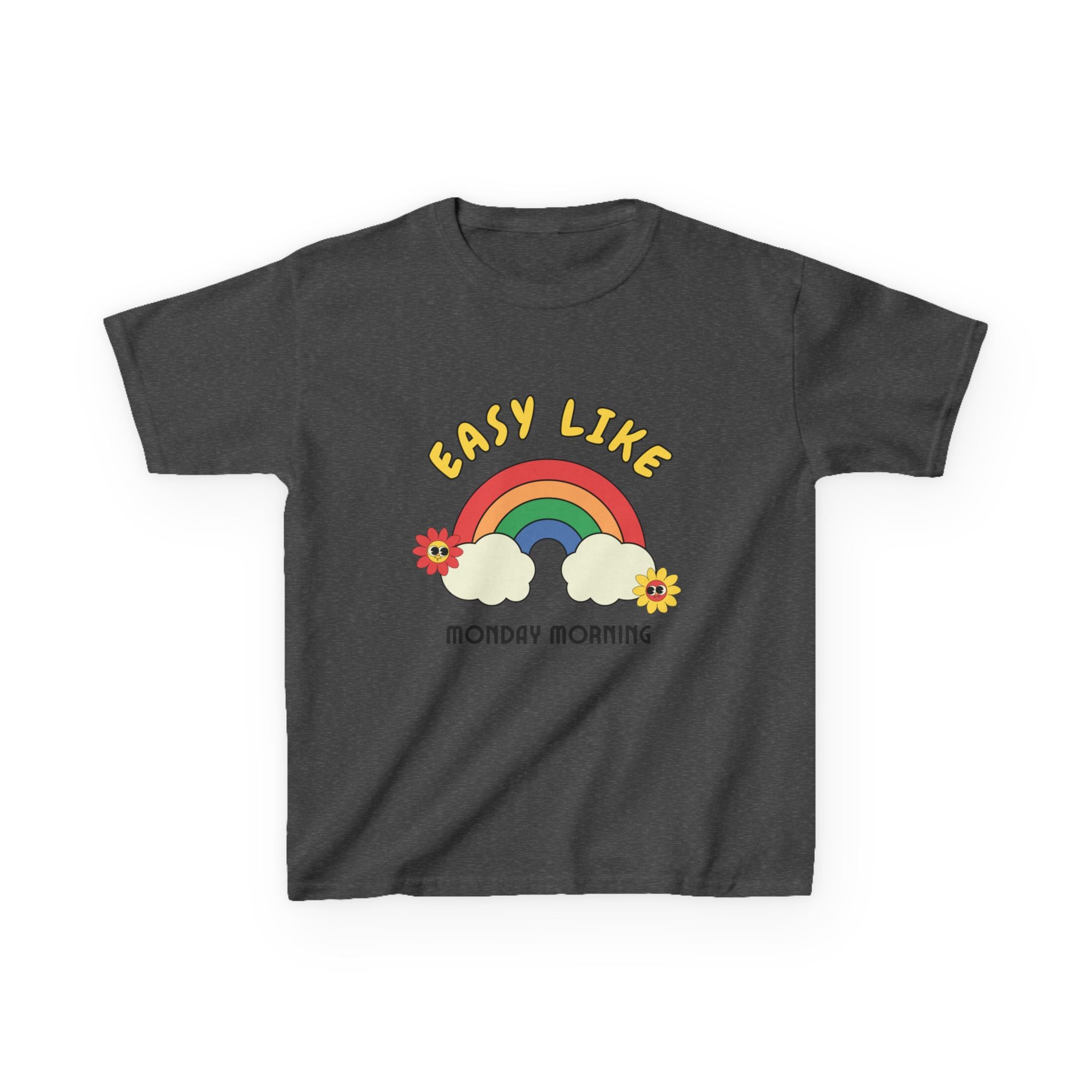 "Easy Like Monday Morning" Rainbow Tee