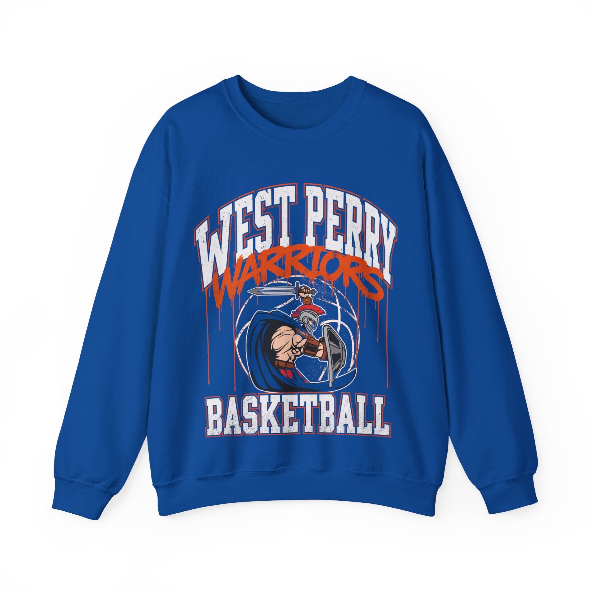 West Perry Basketball Graffiti Crewneck