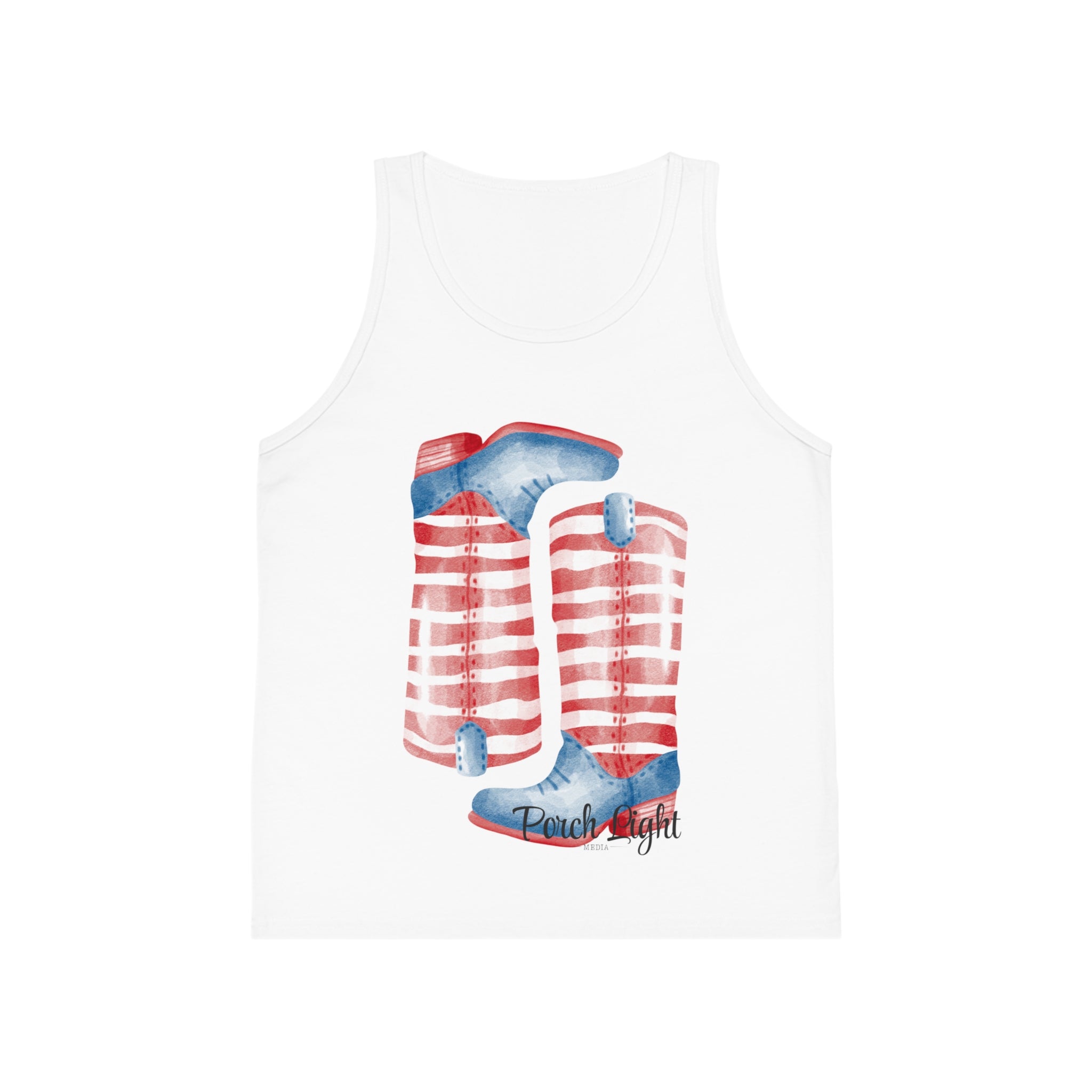 Patriotic Boots Kids Tank