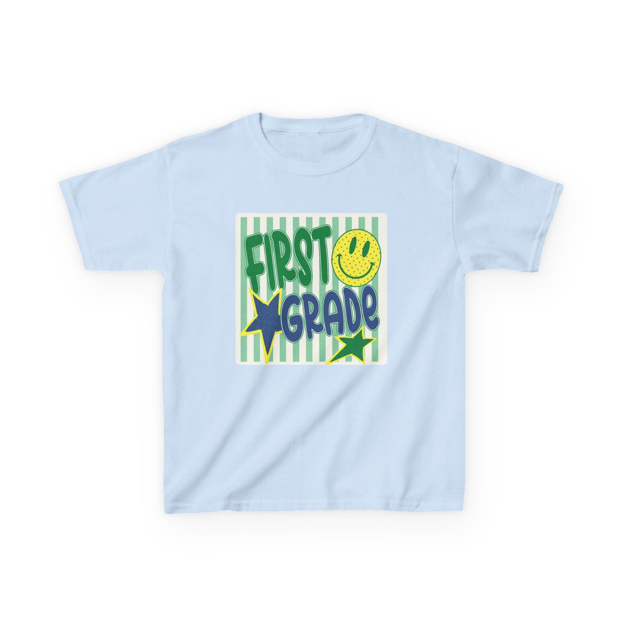 First Grade Smiley Kids T-Shirt -- Boys