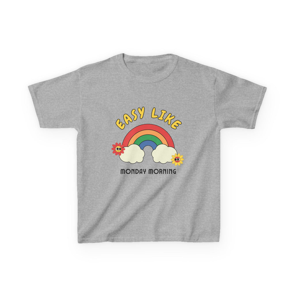 "Easy Like Monday Morning" Rainbow Tee