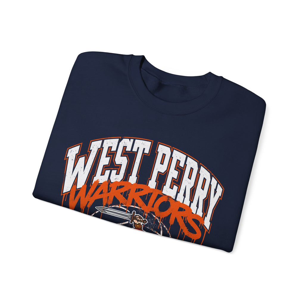 West Perry Basketball Graffiti Crewneck