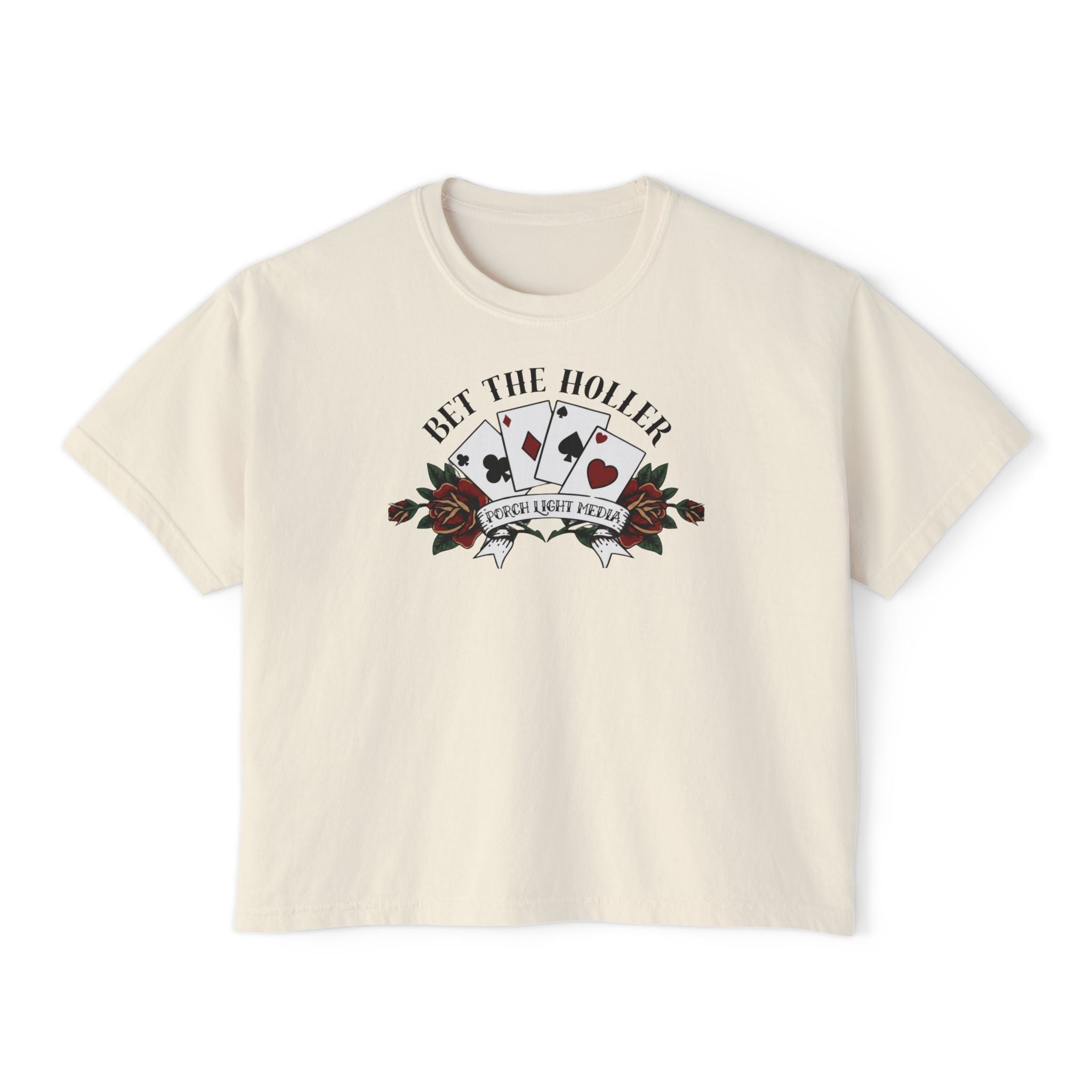 Bet the Holler — Women's Boxy Graphic Tee