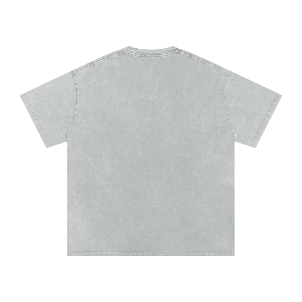 Hazard Heavyweight Snow Washed Oversized Tee