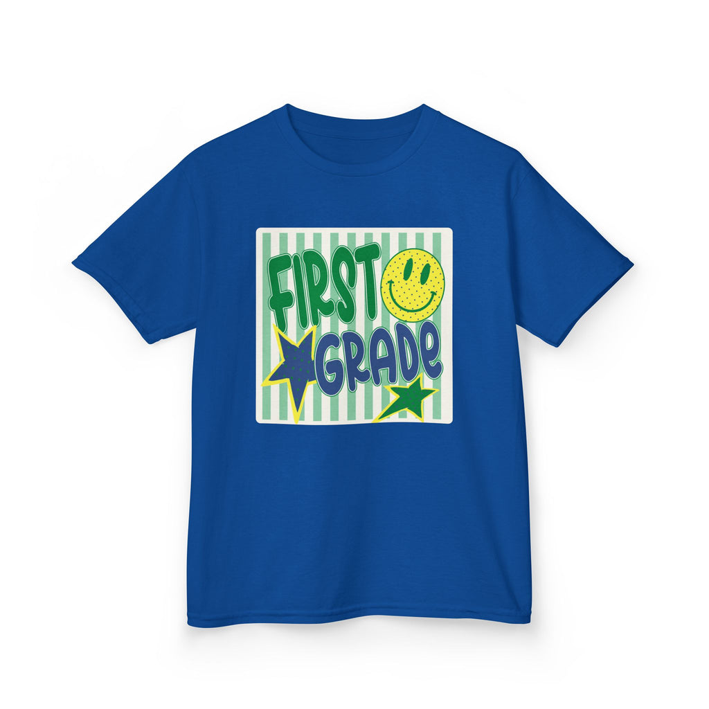First Grade Smiley Kids T-Shirt -- Boys